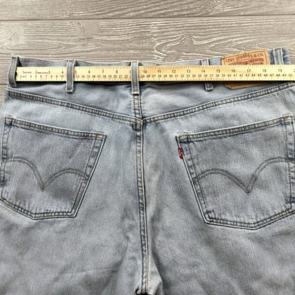 Men's 550 Relaxed Fit Jeans, Regular Stonewash, Size 42x30 - Picture 4 of 7